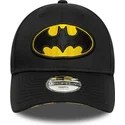 svart-justerbar-bojd-keps-for-barn-9forty-all-over-print-batman-dc-comics-fran-new-era