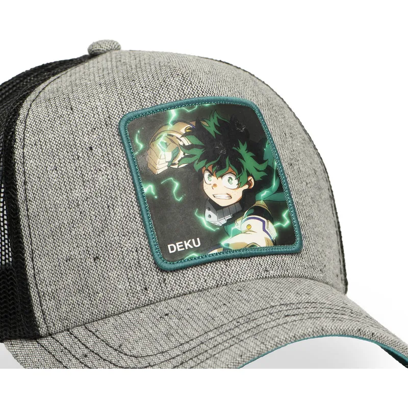 trucker-cap-grau-izuku-midoriya-deku-mha-dek-my-hero-academia-von-capslab
