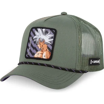 Trucker-Cap grün Son Goku Ultra Instinct DBS6 ULT Dragon Ball von Capslab