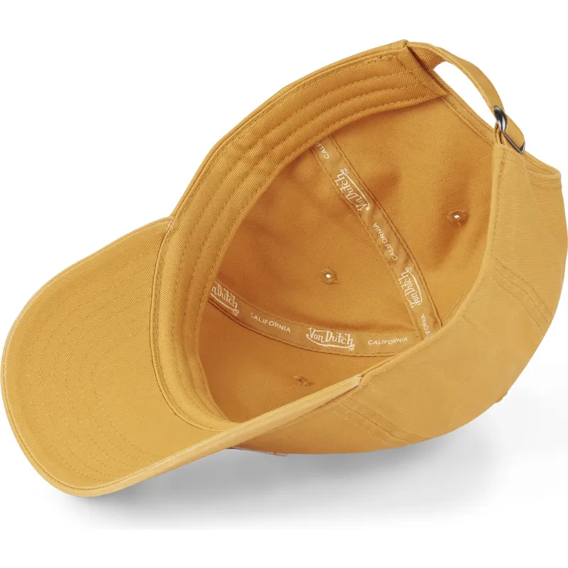 verstellbare-gelbe-kappe-mit-gebogenem-schirm-log05-cd-von-von-dutch