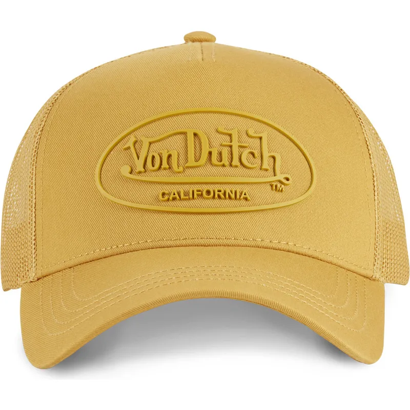 gelbe-trucker-kappe-log13-von-von-dutch