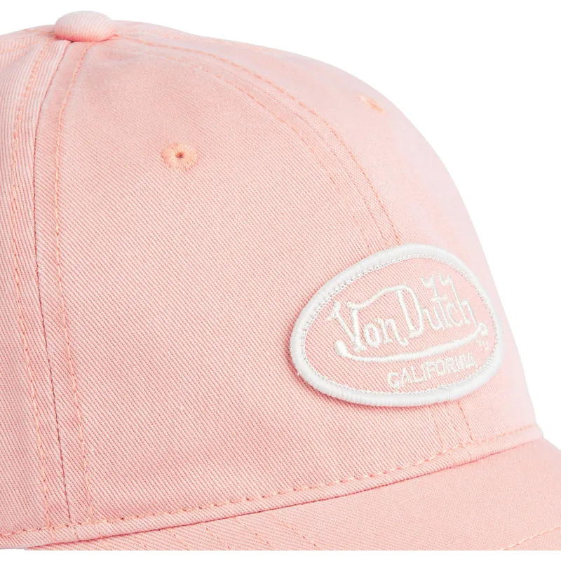 hellrosa-verstellbare-curved-cap-log03-cd-von-von-dutch