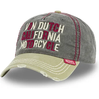 Gorra curva verde ajustable RETRO06 de Von Dutch