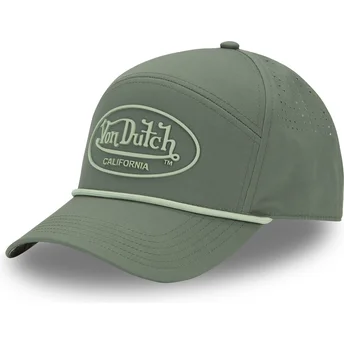Gorra curva verde ajustable CORD02 de Von Dutch