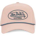 casquette-courbee-rose-ajustable-cord03-von-dutch