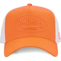 casquette-trucker-orange-et-blanche-fluo04-von-dutch