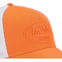 casquette-trucker-orange-et-blanche-fluo04-von-dutch