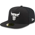 casquette-plate-noire-ajustee-59fifty-day-a-frame-chicago-bulls-nba-new-era