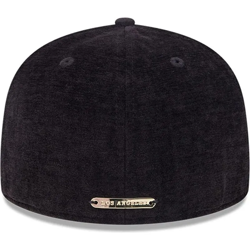los-angeles-dodgers-mlb-59fifty-day-schwarze-flat-cap-von-new-era