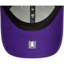 beige-och-violett-justerbar-9forty-contrast-patch-keps-med-bojd-skarm-los-angeles-lakers-nba-fran-new-era