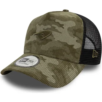 Καπέλο τύπου trucker καμουφλάζ A Frame Cord της McLaren Racing Formula 1 από τη New Era