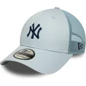 new-york-yankees-mlb-new-era-9forty-homefield-justerbar-bla-truckerkeps-med-marinbla-logga