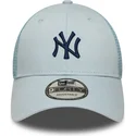 regulowana-niebieska-czapka-trucker-z-granatowym-logo-9forty-homefield-new-york-yankees-mlb-od-new-era
