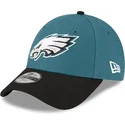zielono-czarna-zakrzywiona-czapka-dziecieca-9forty-the-league-philadelphia-eagles-nfl-new-era
