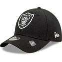 justerbar-svart-bojd-keps-for-barn-9forty-the-league-las-vegas-raiders-nfl-fran-new-era