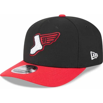 Καπέλο καμπύλης κόκκινο και μαύρο snapback 9SEVENTY Stretch Snap City Connect των Chicago White Sox MLB από τη New Era
