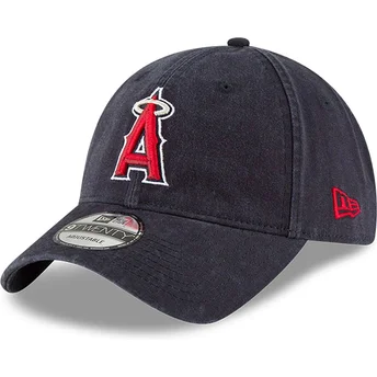 Casquette courbée bleue marine ajustable 9TWENTY Core Classic Los Angeles Angels MLB New Era