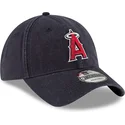 casquette-courbee-bleue-marine-ajustable-9twenty-core-classic-los-angeles-angels-mlb-new-era