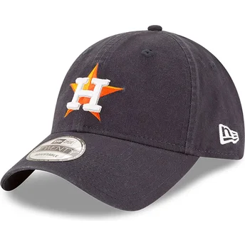 Marinblå böjd keps justerbar 9TWENTY Core Classic från Houston Astros MLB av New Era