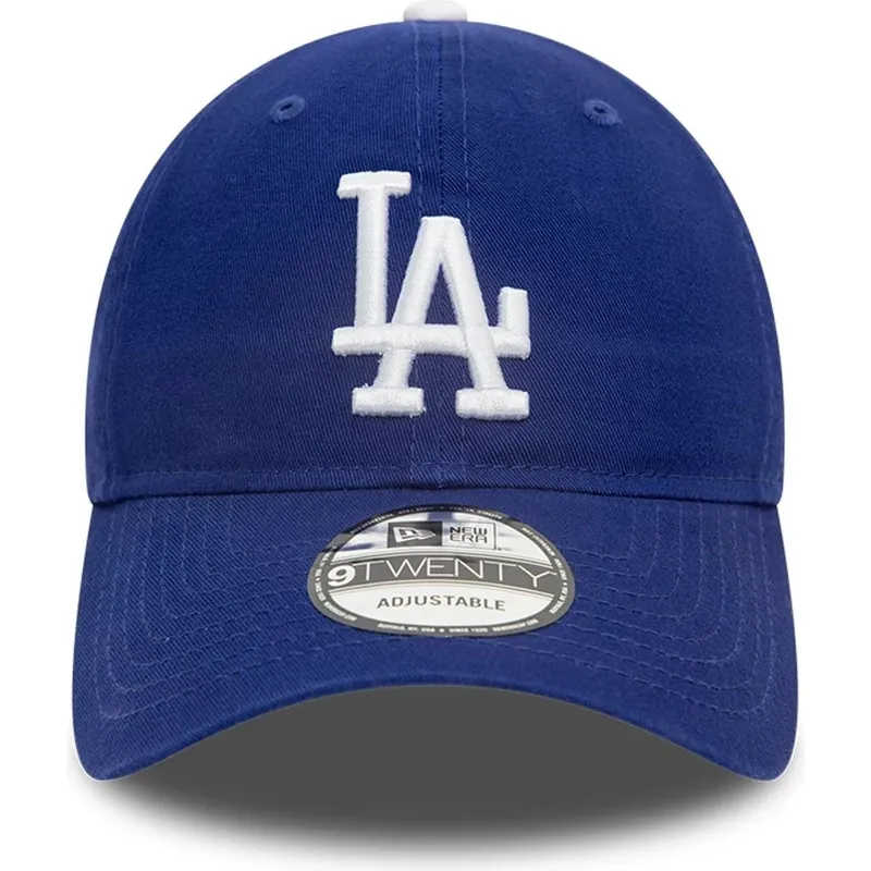 niebieska-regulowana-czapka-z-zakrzywionym-daszkiem-9twenty-core-classic-los-angeles-dodgers-mlb-new-era
