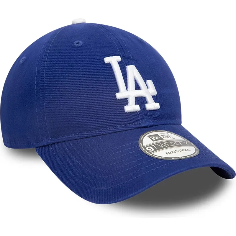 niebieska-regulowana-czapka-z-zakrzywionym-daszkiem-9twenty-core-classic-los-angeles-dodgers-mlb-new-era