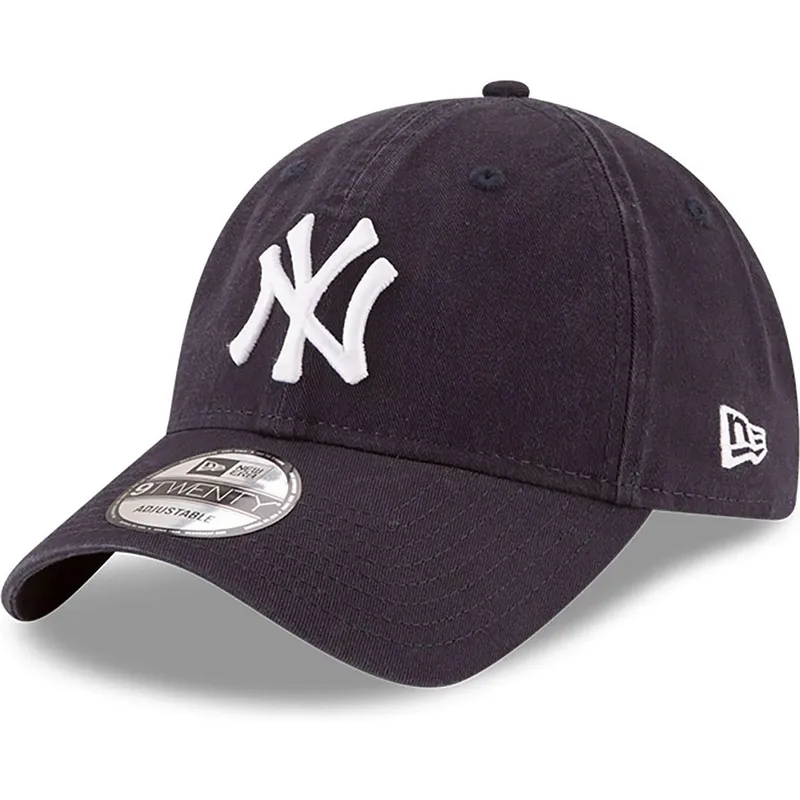 verstellbare-9twenty-core-classic-kappe-in-marineblau-der-new-york-yankees-mlb-von-new-era
