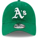 zielona-regulowana-czapka-z-zakrzywionym-daszkiem-9twenty-core-classic-oakland-athletics-mlb-new-era