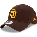 regulowana-brazowa-czapka-z-daszkiem-9twenty-core-classic-san-diego-padres-mlb-od-new-era