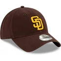 brun-bojd-justerbar-keps-9twenty-core-classic-fran-san-diego-padres-mlb-av-new-era