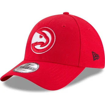 Ρυθμιζόμενο κόκκινο καπέλο καμπύλης 9FORTY The League των Atlanta Hawks NBA από τη New Era