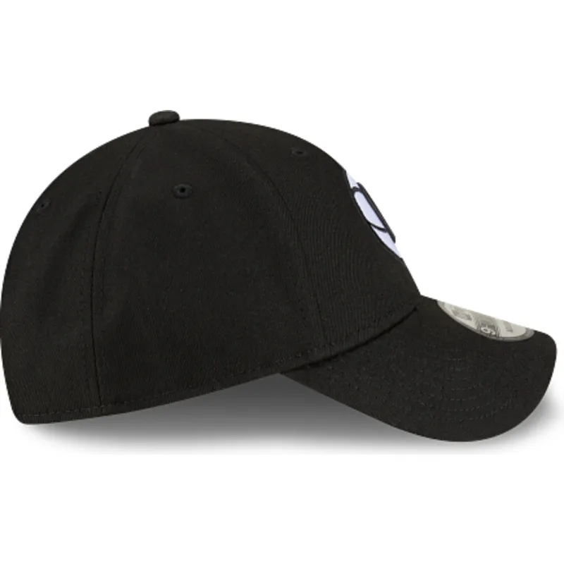 schwarze-verstellbare-gebogene-kappe-9forty-the-league-der-brooklyn-nets-nba-von-new-era