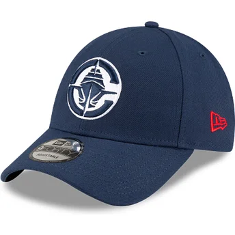 Ρυθμιζόμενο μπλε σκούρο καπέλο 9FORTY The League Los Angeles Clippers NBA της New Era