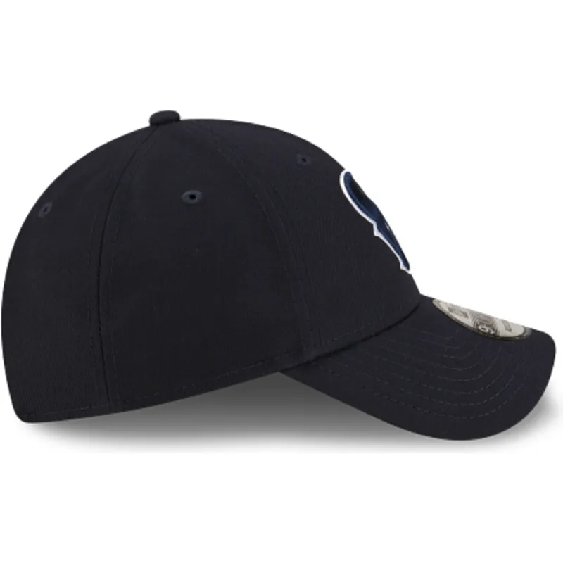 marineblaue-verstellbare-curved-cap-9forty-the-league-der-houston-texans-nfl-von-new-era