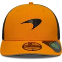 czapka-trucker-pomaranczowo-czarna-9seventy-stretch-snap-mclaren-racing-formula-1-new-era