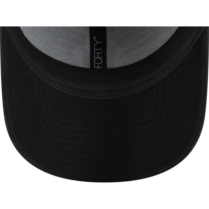 czarna-regulowana-czapka-z-zakrzywionym-daszkiem-dla-kobiet-9forty-metallic-logo-new-york-yankees-mlb-new-era