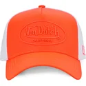 von-dutch-fluo04-orange-och-vit-truckerkeps