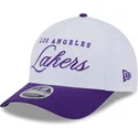 vit-och-violett-bojd-skarm-snapback-keps-9forty-m-crown-draft-2025-los-angeles-lakers-nba-fran-new-era