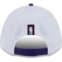 casquette-courbee-blanche-et-violette-snapback-9forty-m-crown-draft-2025-los-angeles-lakers-nba-new-era