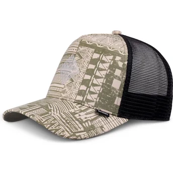 Casquette trucker verte ShirtFab 3 HFT Djinns