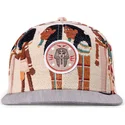 djinns-tutanch-linen-beige-och-gra-flat-keps-snapback
