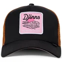 casquette-trucker-noire-et-marron-do-nothing-club-hft-dnc-pool-djinns