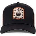 casquette-trucker-noire-et-beige-hft-lazy-sunday-djinns