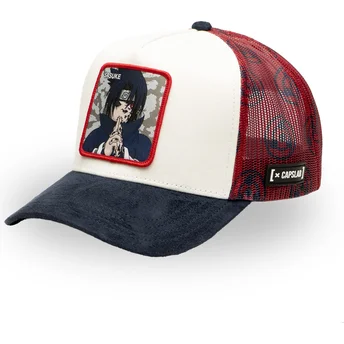 Flerfärgad trucker-keps Sasuke Uchiha SHA Naruto från Capslab