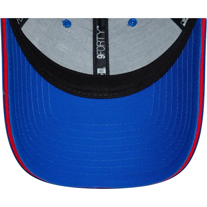 blaue-verstellbare-curved-cap-9forty-flawless-von-racing-bulls-f1-team-formula-1-von-new-era