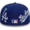 casquette-plate-bleue-ajustee-59fifty-all-over-los-angeles-dodgers-mlb-new-era