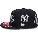 casquette-plate-bleue-marine-ajustee-59fifty-all-over-new-york-yankees-mlb-new-era