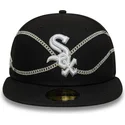 czarna-dopasowana-czapka-z-daszkiem-59fifty-chain-wrap-chicago-white-sox-mlb-od-new-era