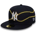 new-era-new-york-yankees-mlb-59fifty-chain-wrap