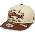 casquette-courbee-marron-ajustable-9fifty-retro-crown-outdoor-fishing-club-new-era