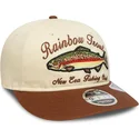 casquette-courbee-marron-ajustable-9fifty-retro-crown-outdoor-fishing-club-new-era